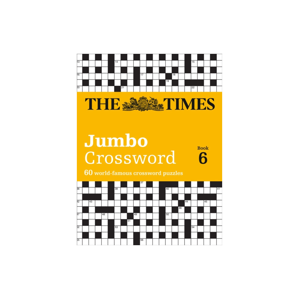 Produktbild för The Times 2 Jumbo Crossword Book 6 (häftad, eng)