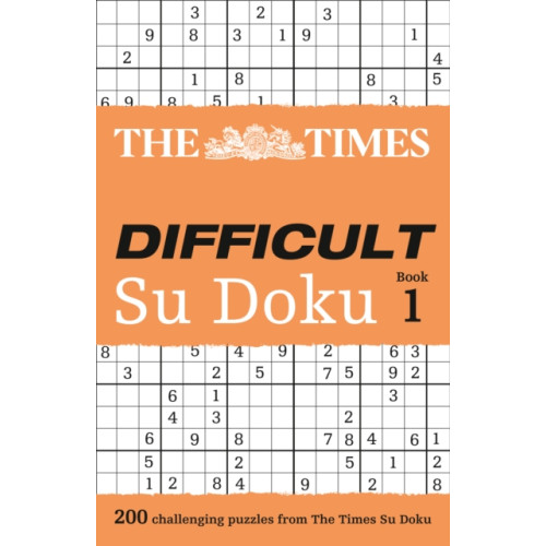 HarperCollins Publishers The Times Difficult Su Doku Book 1 (häftad, eng)