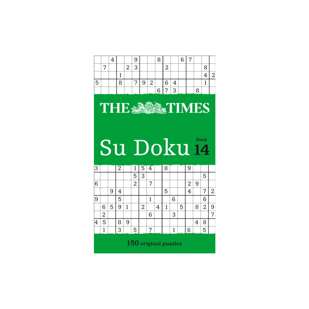 Produktbild för The Times Su Doku Book 14 (häftad, eng)