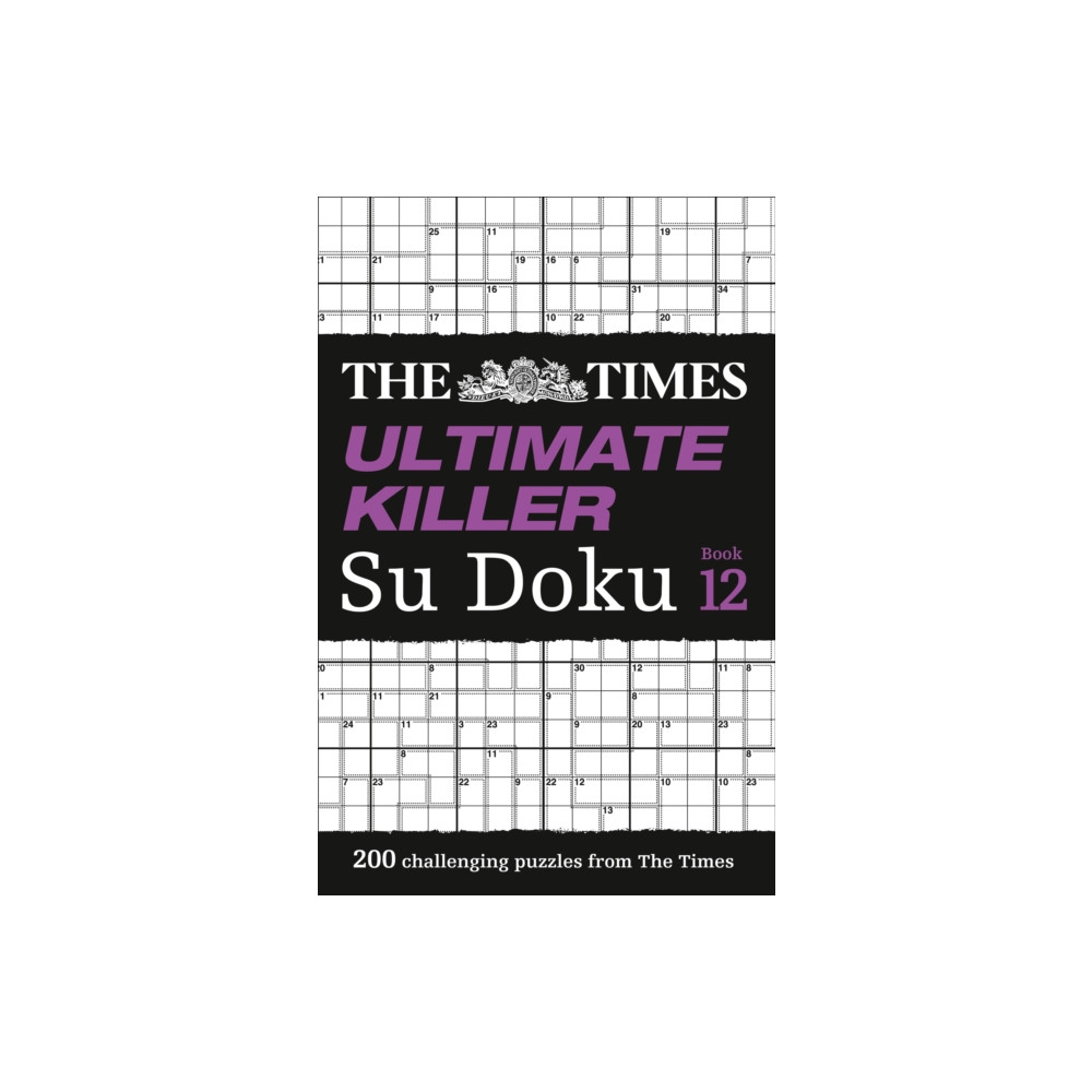 Produktbild för The Times Ultimate Killer Su Doku Book 12 (häftad, eng)