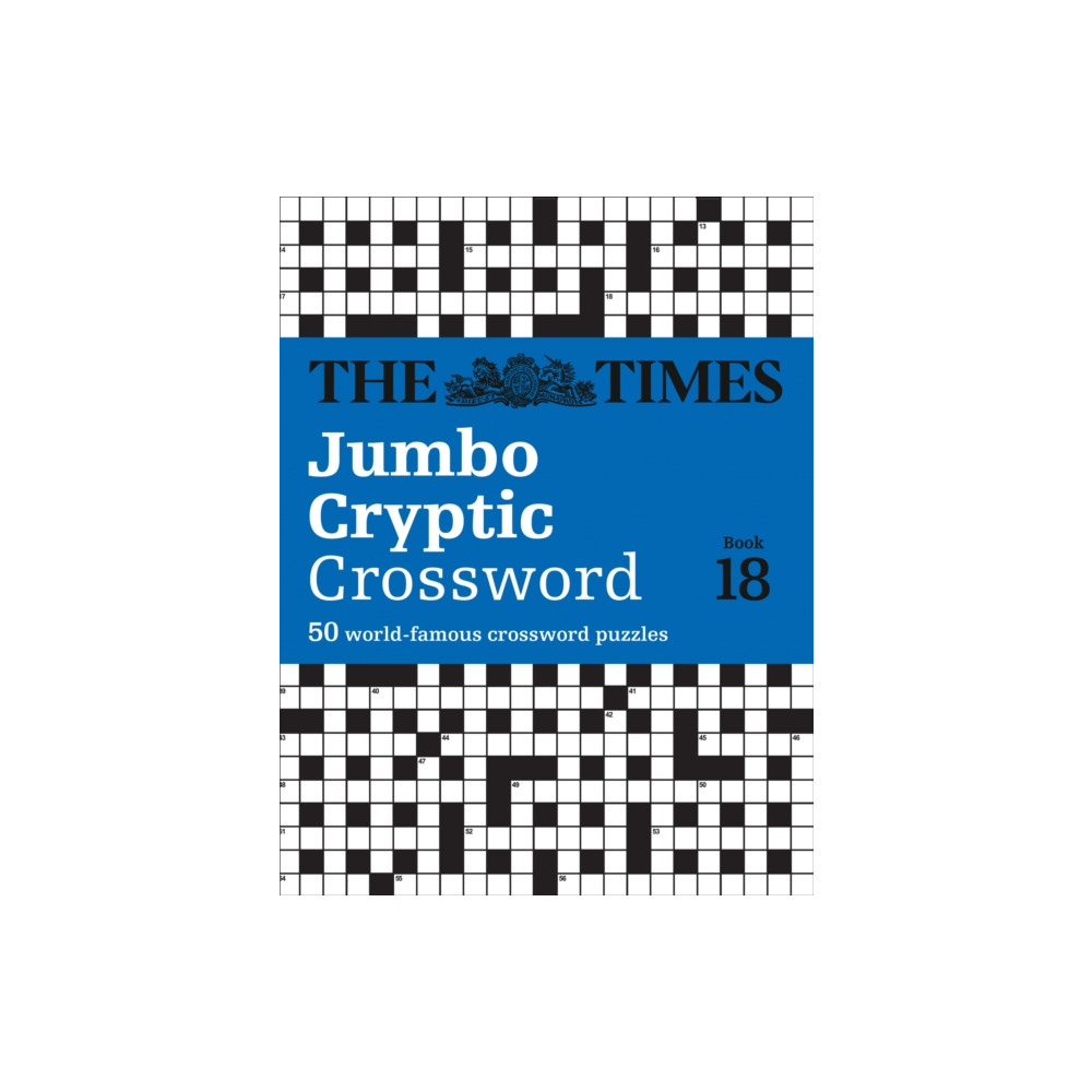 Produktbild för The Times Jumbo Cryptic Crossword Book 18 (häftad, eng)