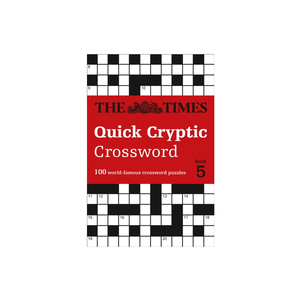 Produktbild för The Times Quick Cryptic Crossword Book 5 (häftad, eng)