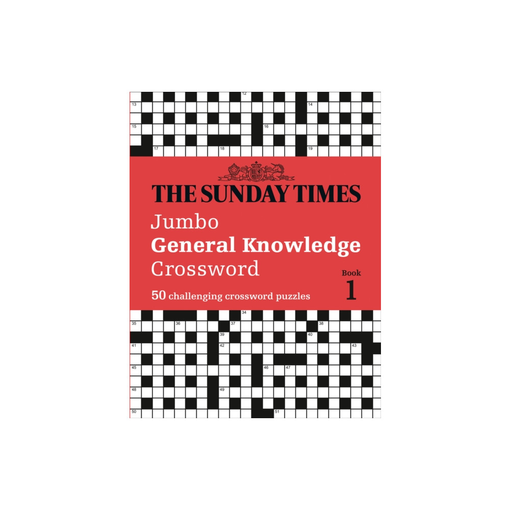 Produktbild för The Sunday Times Jumbo General Knowledge Crossword Book 1 (häftad, eng)