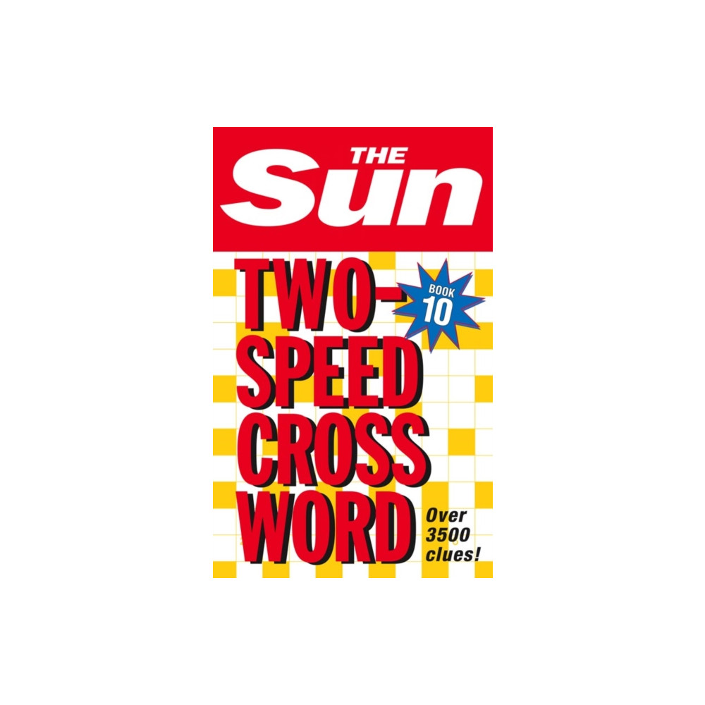 Produktbild för The Sun Two-Speed Crossword Book 10 (häftad, eng)