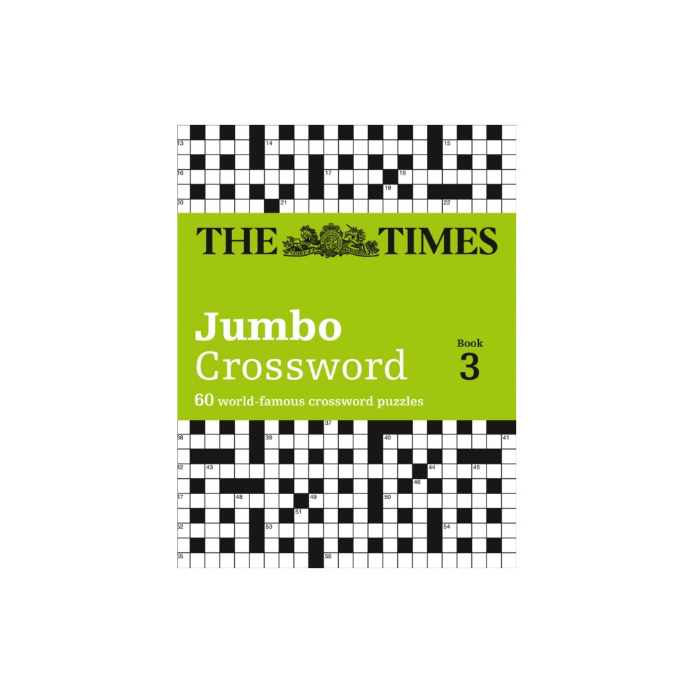 Produktbild för The Times 2 Jumbo Crossword Book 3 (häftad, eng)
