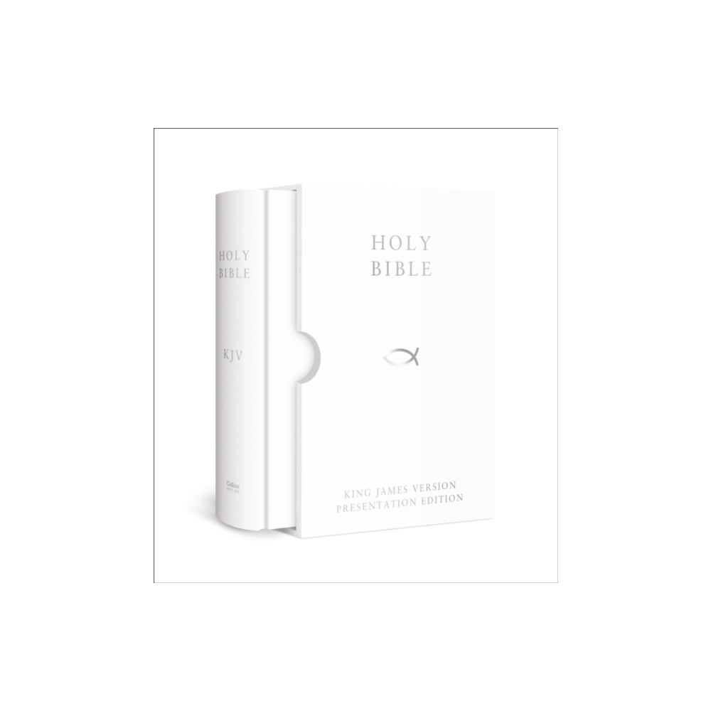 Produktbild för HOLY BIBLE: King James Version (KJV) White Presentation Edition (inbunden, eng)