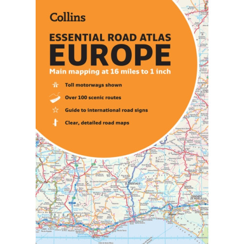 HarperCollins Publishers Collins Essential Road Atlas Europe (häftad, eng)