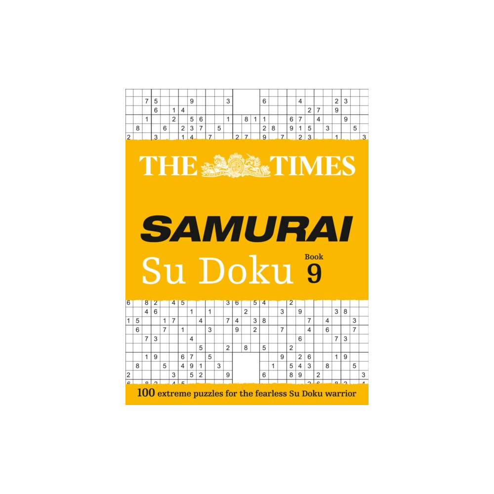 Produktbild för The Times Samurai Su Doku 9 (häftad, eng)