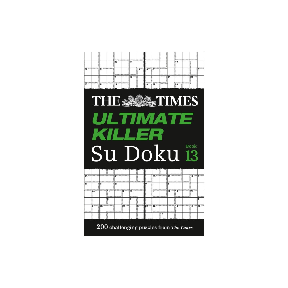 Produktbild för The Times Ultimate Killer Su Doku Book 13 (häftad, eng)
