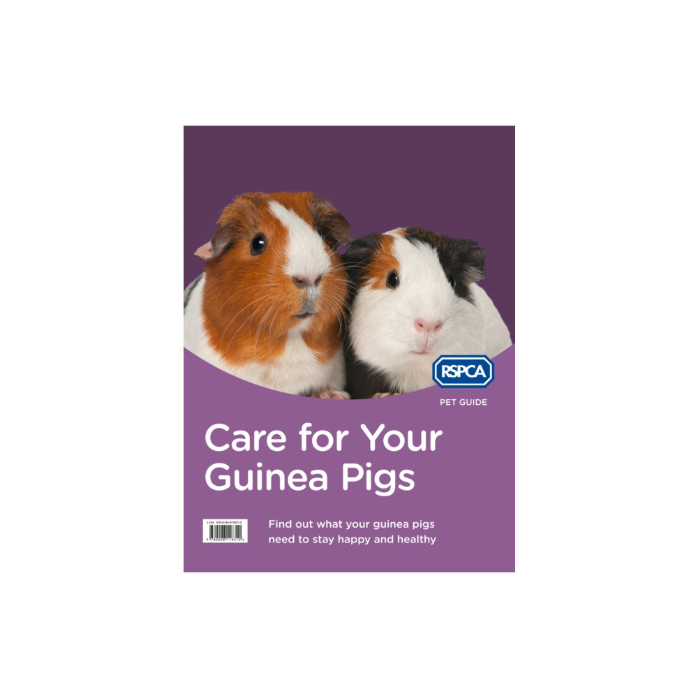 Produktbild för Care for Your Guinea Pigs (häftad, eng)