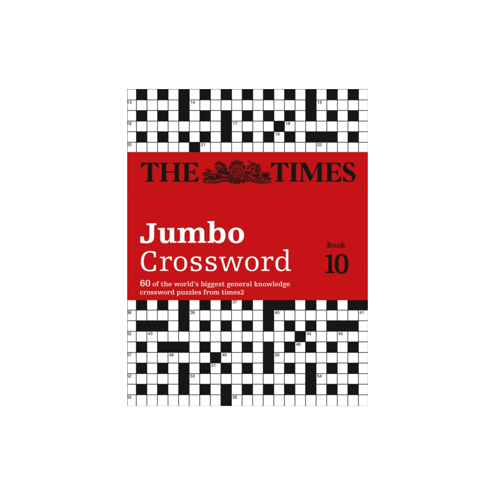 Produktbild för The Times 2 Jumbo Crossword Book 10 (häftad, eng)