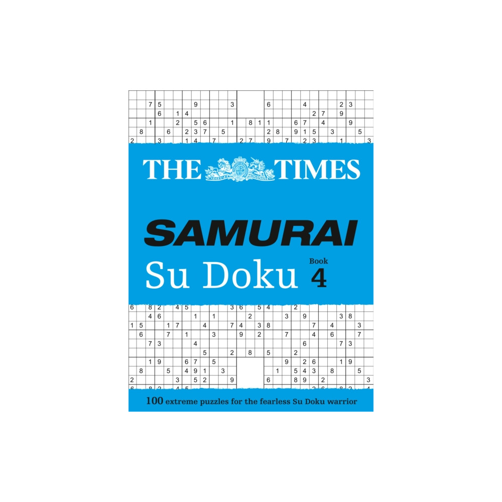 Produktbild för The Times Samurai Su Doku 4 (häftad, eng)