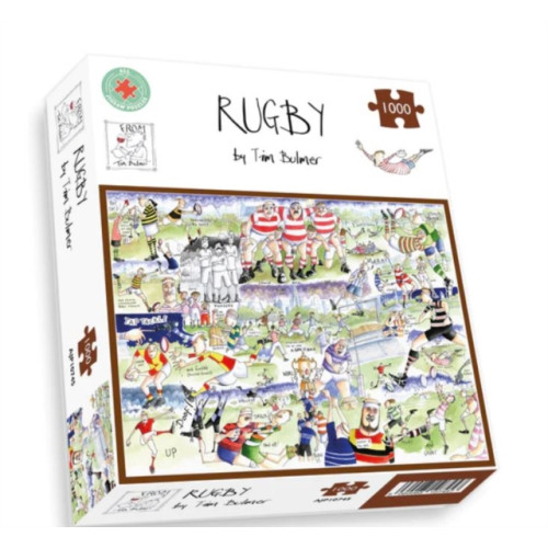 ALL JIGSAW PUZZLES Tim Bulmer's Rugby Jigsaw 1000 Piece Puzzle (häftad, eng)