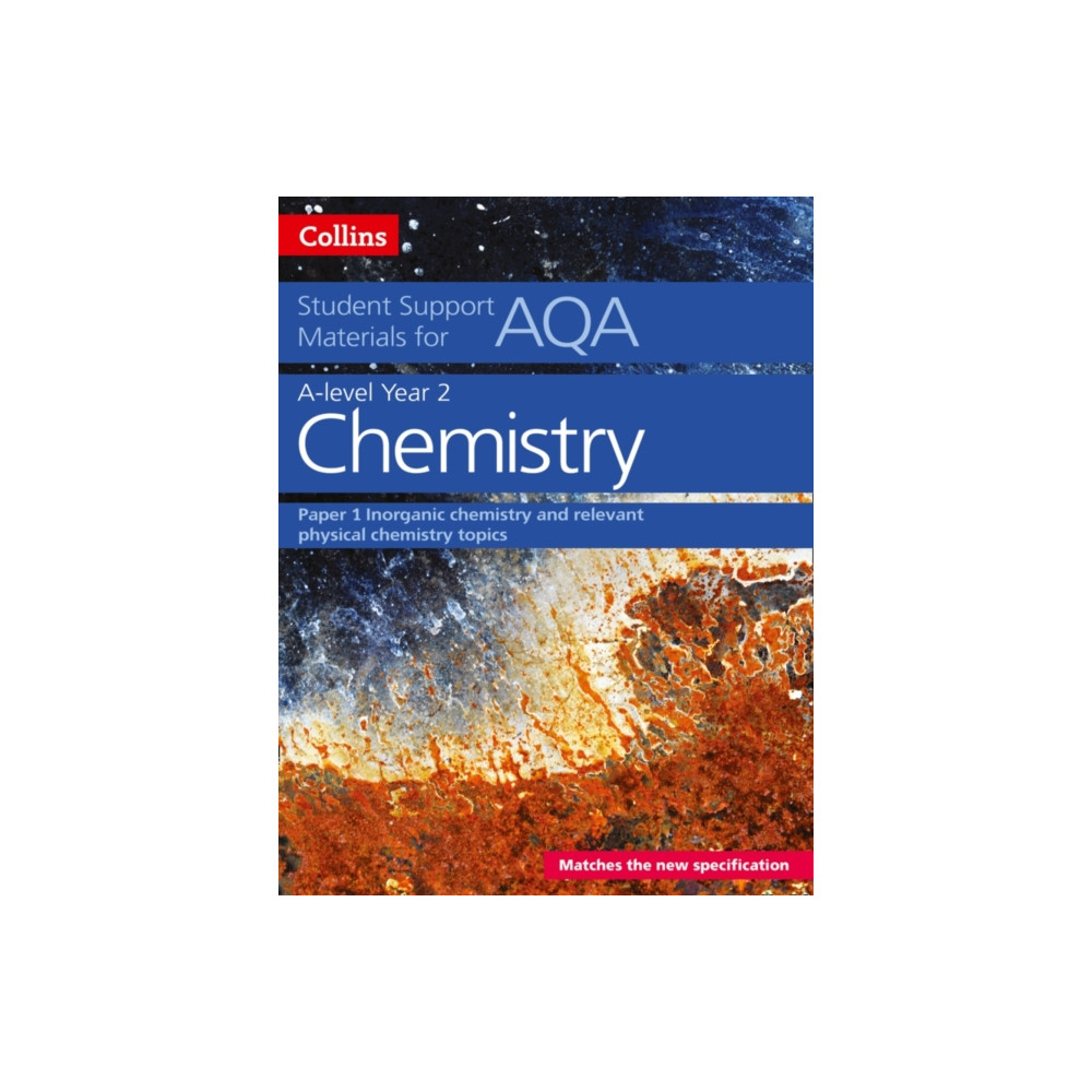 Produktbild för AQA A Level Chemistry Year 2 Paper 1 (häftad, eng)