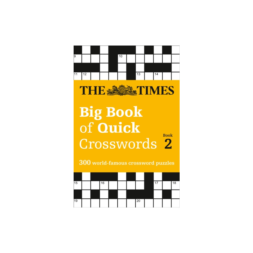 Produktbild för The Times Big Book of Quick Crosswords 2 (häftad, eng)