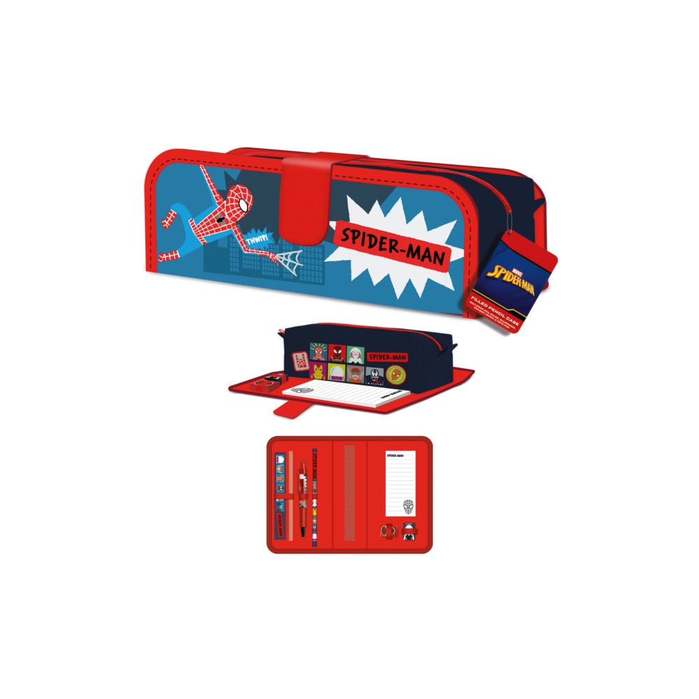 Produktbild för SPIDER-MAN (SKETCH) FILLED PENCIL CASE