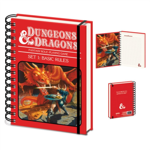 Pyramid International Dungeons & Dragons (Basic Rules) A5 Wiro Notebook (häftad, eng)