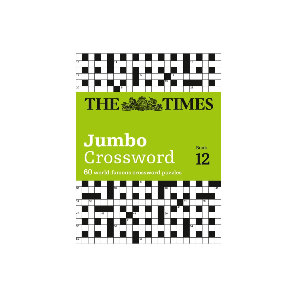 Produktbild för The Times 2 Jumbo Crossword Book 12 (häftad, eng)