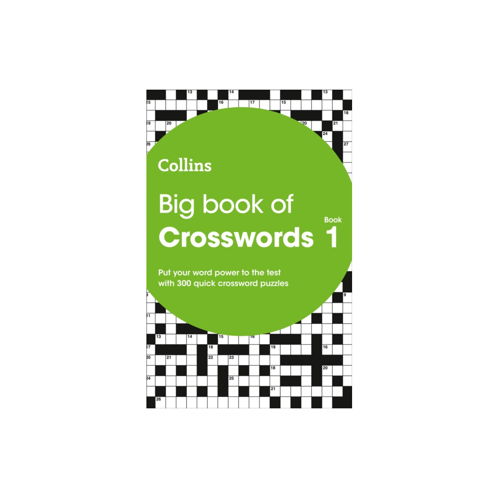 Produktbild för Big Book of Crosswords 1 (häftad, eng)