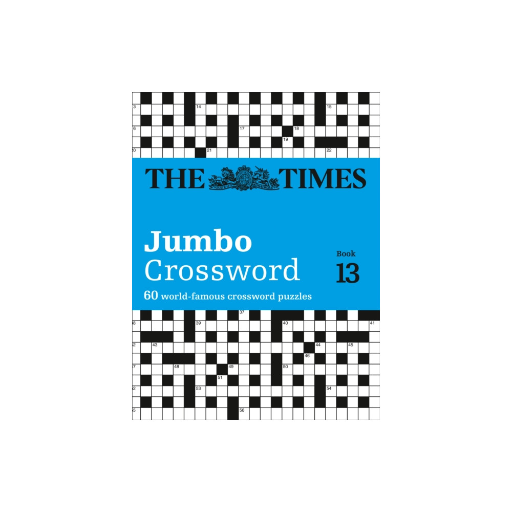 Produktbild för The Times 2 Jumbo Crossword Book 13 (häftad, eng)