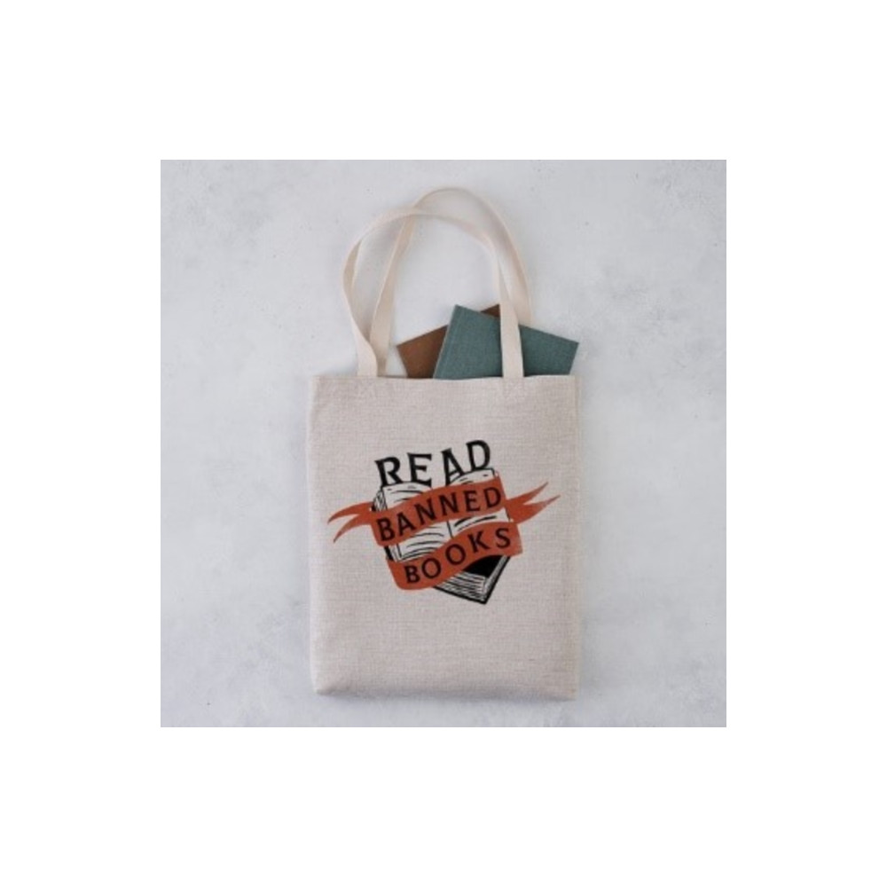 Produktbild för Tote Bag - Read Banned Books
