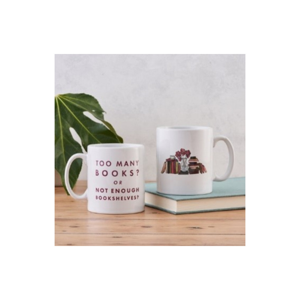 Produktbild för Funny 'Too Many Books' Relatable Mug