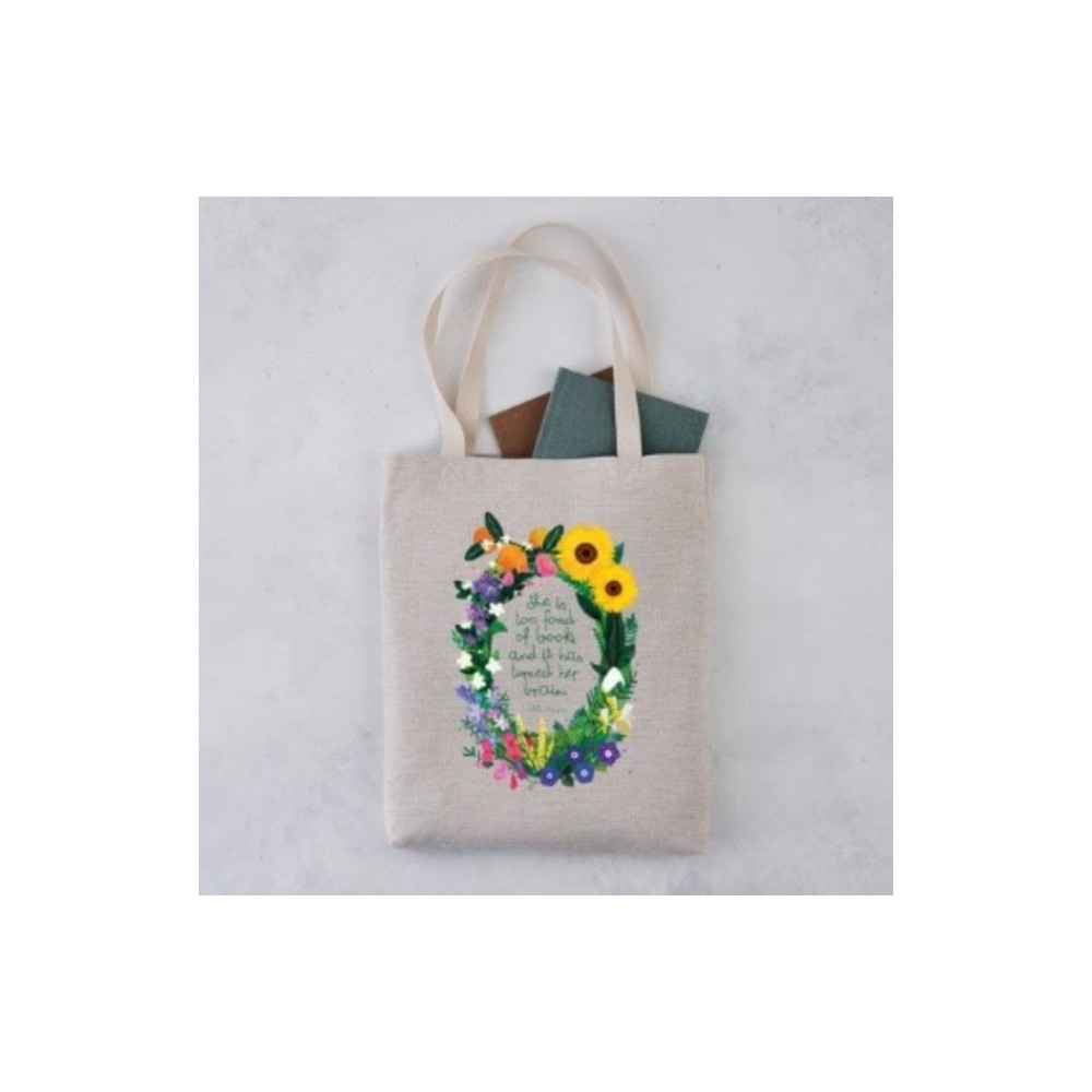 Produktbild för Tote Bag - Too Fond of Books