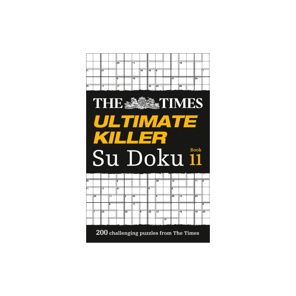 Produktbild för The Times Ultimate Killer Su Doku Book 11 (häftad, eng)