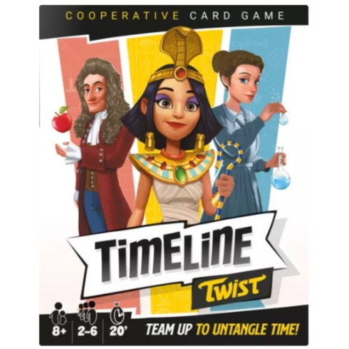 Asmodee Timeline Twist Card Game (häftad, eng)