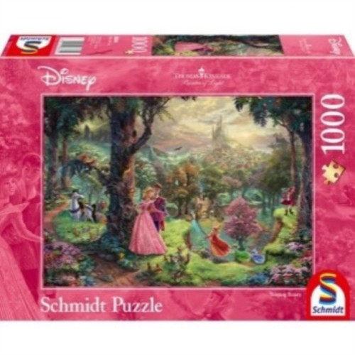 Asmodee Disney - Sleeping Beauty by Thomas Kinkade 1000 Piece Schmidt Puzzle (häftad, eng)