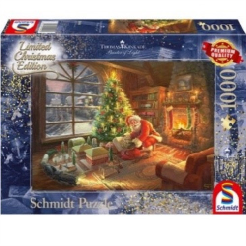 Asmodee Santa's Special Delivery by Thomas Kinkade - 1000 Piece Schmidt Puzzle (häftad, eng)