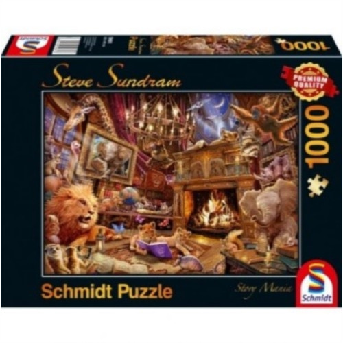 Asmodee Story Mania by Steve Sundram - 1000 Piece Schmidt Puzzle (häftad, eng)