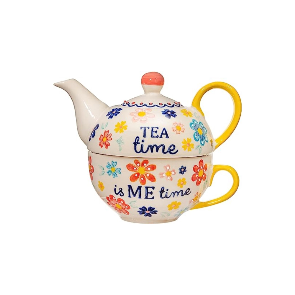 Produktbild för Sass & Belle Folk Floral Tea for One
