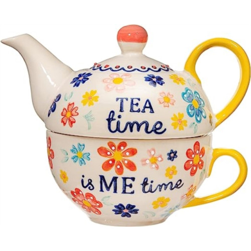 SASS & BELLE Sass & Belle Folk Floral Tea for One