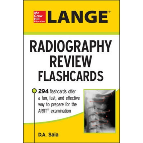 McGraw-Hill Education - Europe LANGE Radiography Review Flashcards (bok, eng)