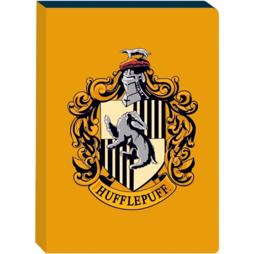 LICENSED MERHANDISE Harry Potter - Hufflepuff A5 Notebook (häftad, eng)