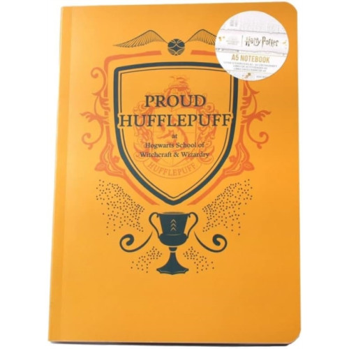 LICENSED MERHANDISE Harry Potter - Proud Hufflepuff A5 Notebook (häftad, eng)