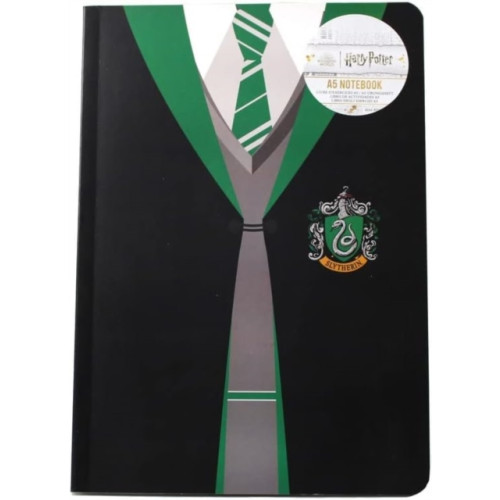 LICENSED MERHANDISE Harry Potter - Uniform Slytherin A5 Notebook (häftad, eng)