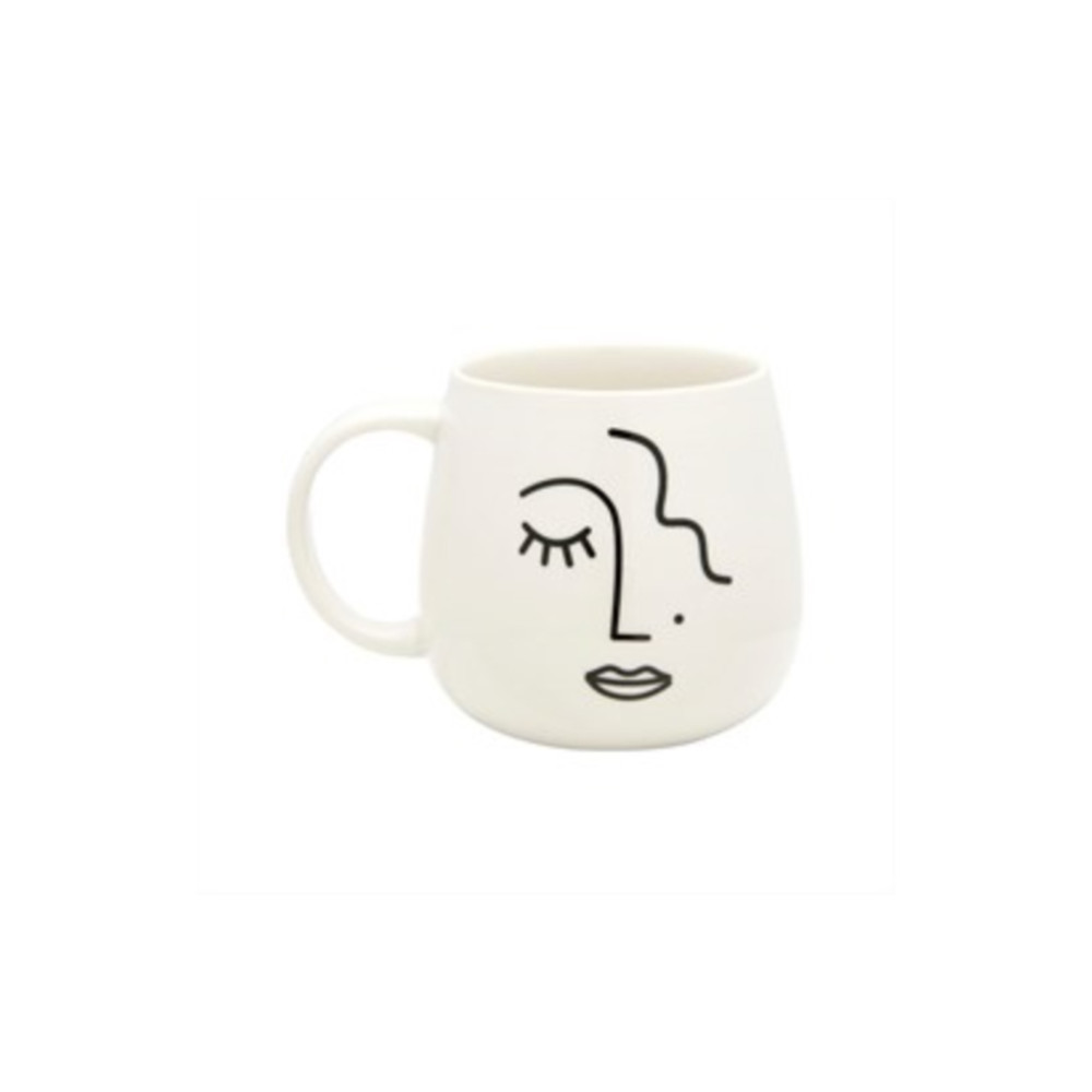 Produktbild för Sass & Belle Abstract Face Mug