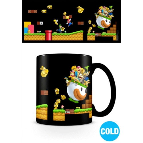 Pyramid International Super Mario (Gold Coin Rush) 11oz/315ml Heat Change Mug (häftad, eng)