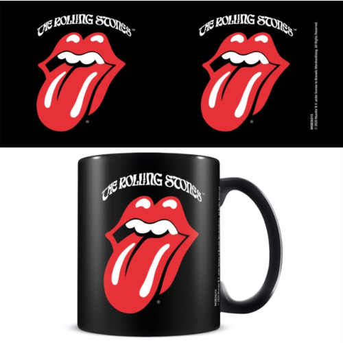 Pyramid International Rolling Stones (Retro Tongue) 11oz/315ml Black Mug (häftad, eng)