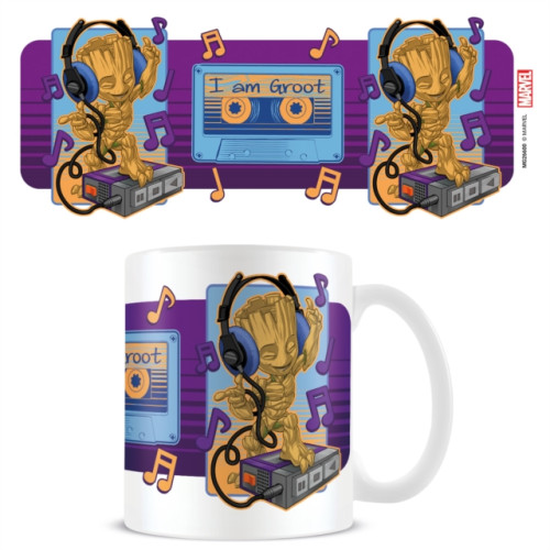 Pyramid International Guardians of the Galaxy (Groot Cassette) 11oz/315ml White Mug