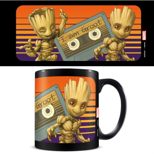 Pyramid International Guardians of the Galaxy (Groot Sunset) 11oz/315ml Black Mug (häftad, eng)