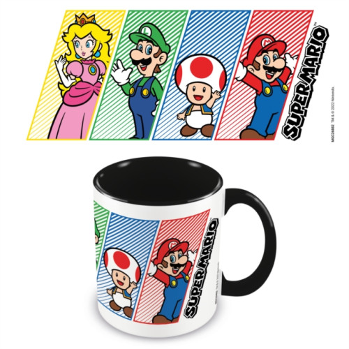 Pyramid International Super Mario (4 Colour) Black 11oz/315ml Coloured Inner Mug (häftad, eng)