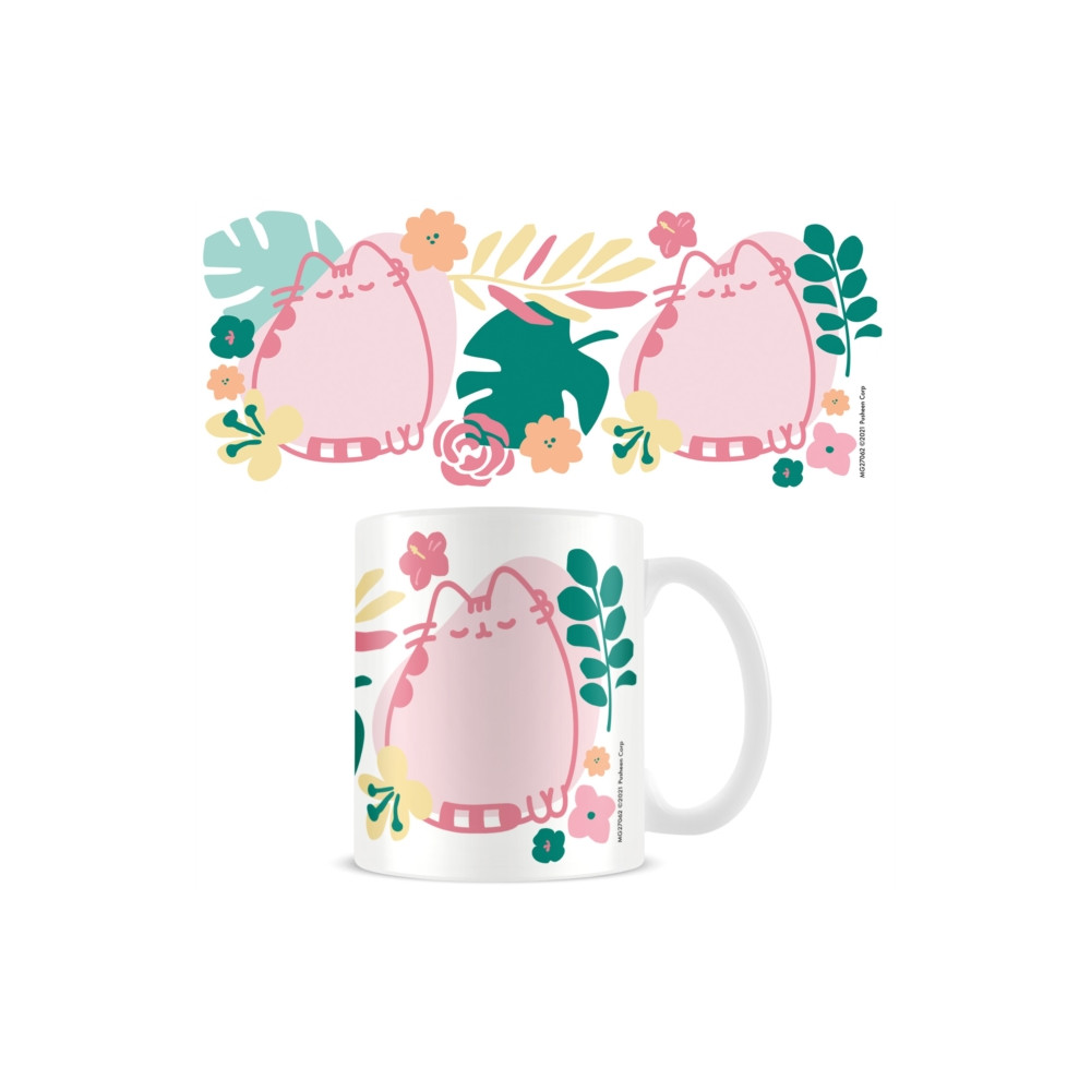 Produktbild för Pusheen Tropical 11oz/315ml White Mug