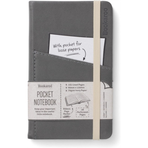 That Company Called If Bookaroo Pocket Notebook (A6) Journal - Charcoal (häftad, eng)