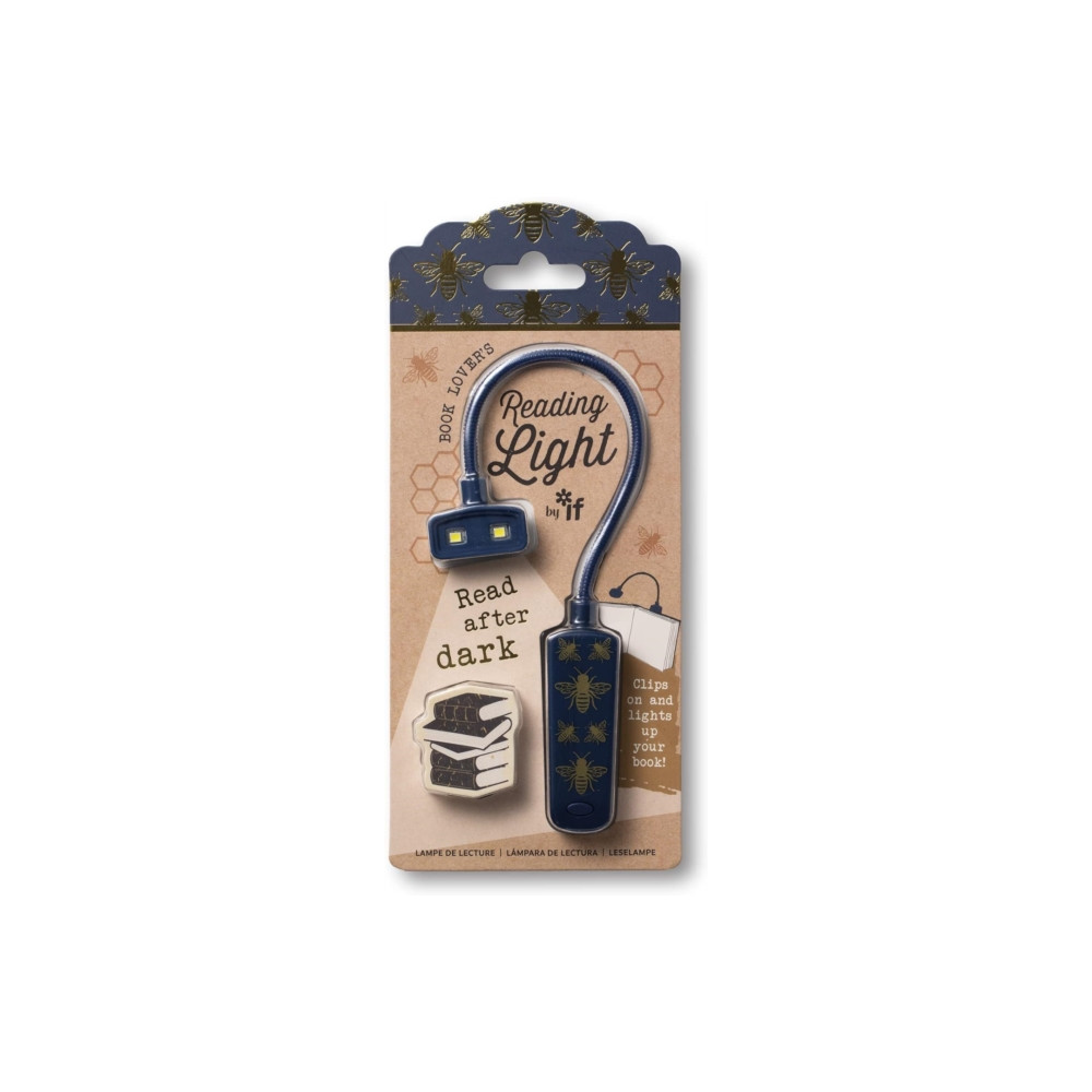 Produktbild för Book Lover's Reading Light - Bee