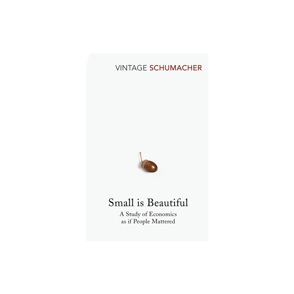 Produktbild för Small Is Beautiful (häftad, eng)