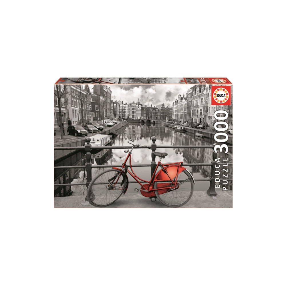 Produktbild för Amsterdam - Black & White 3000pc Puzzle