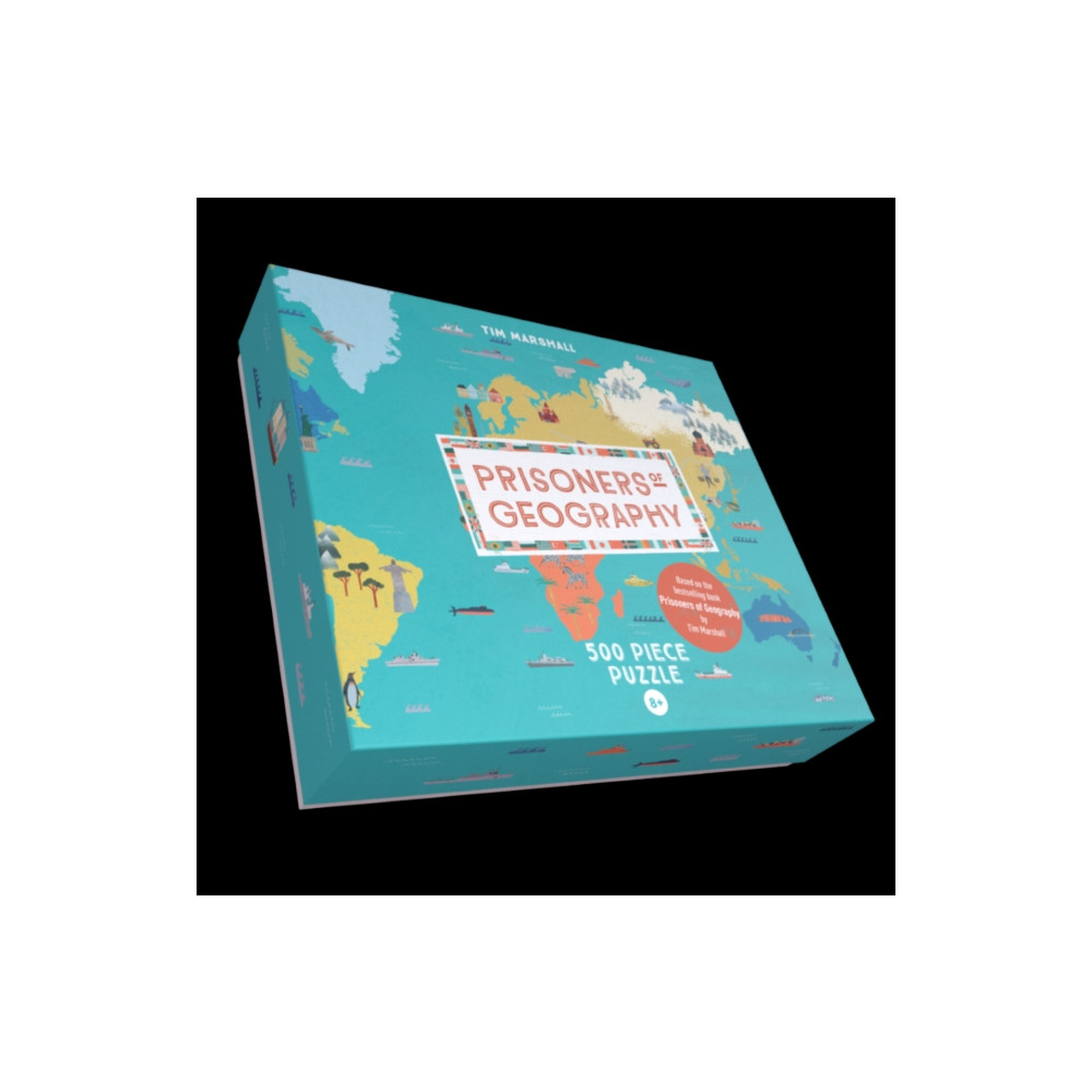 Produktbild för Prisoners of Geography World Map 500 Piece Puzzle